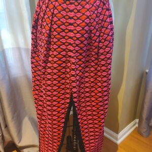 Missoni Pink and Black Patterned Joggers Sz 4